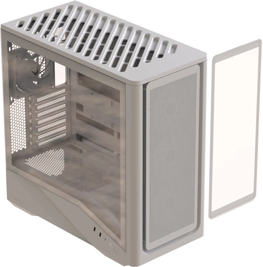 Корпус Formula Air Power G9 Duo PA белый без БП E-ATX 8x120mm 2x140mm 2xUSB3.0 audio bott PSU