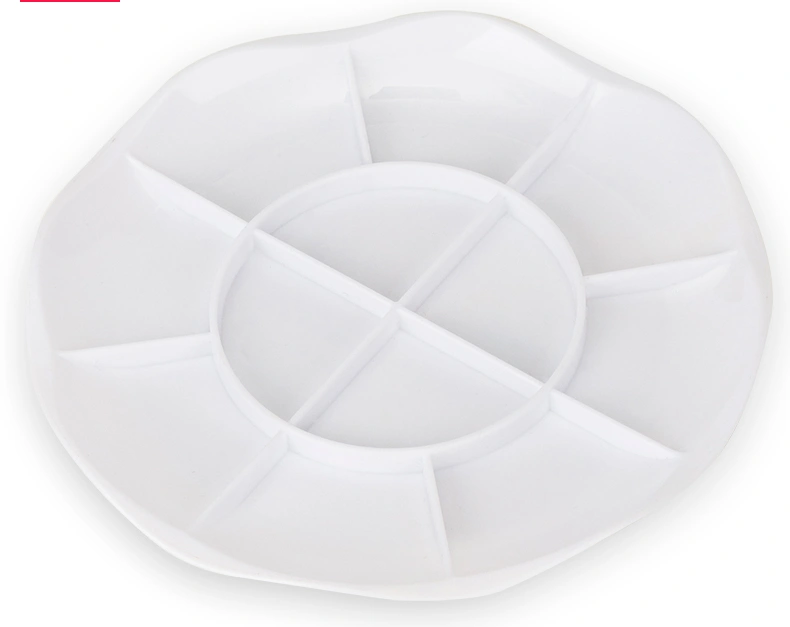 Палитра для смешивания красок Deli 68305 круглая D135мм