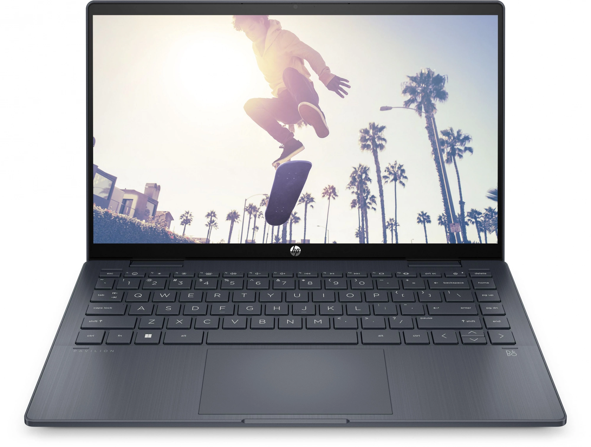 Ноутбук HP Pavilion x360 14-ek1026ci Core i7 1355U 16Gb SSD512Gb Intel Iris Xe graphics 14" IPS Touch FHD (1920x1080) Free DOS blue WiFi BT Cam (9D3T2EA)