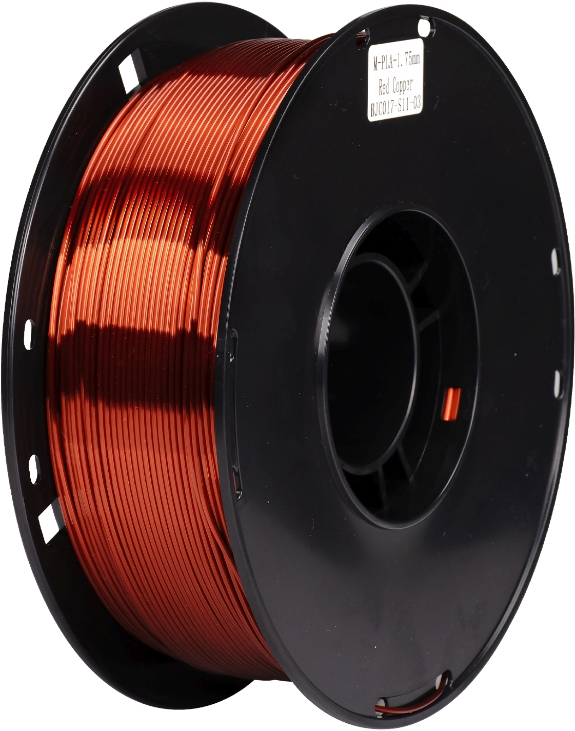 Пластик для принтера 3D Cactus CS-3D-PLA-1KG-S-COPP PLA SILK d1.75мм 1кг L326м 1цв.