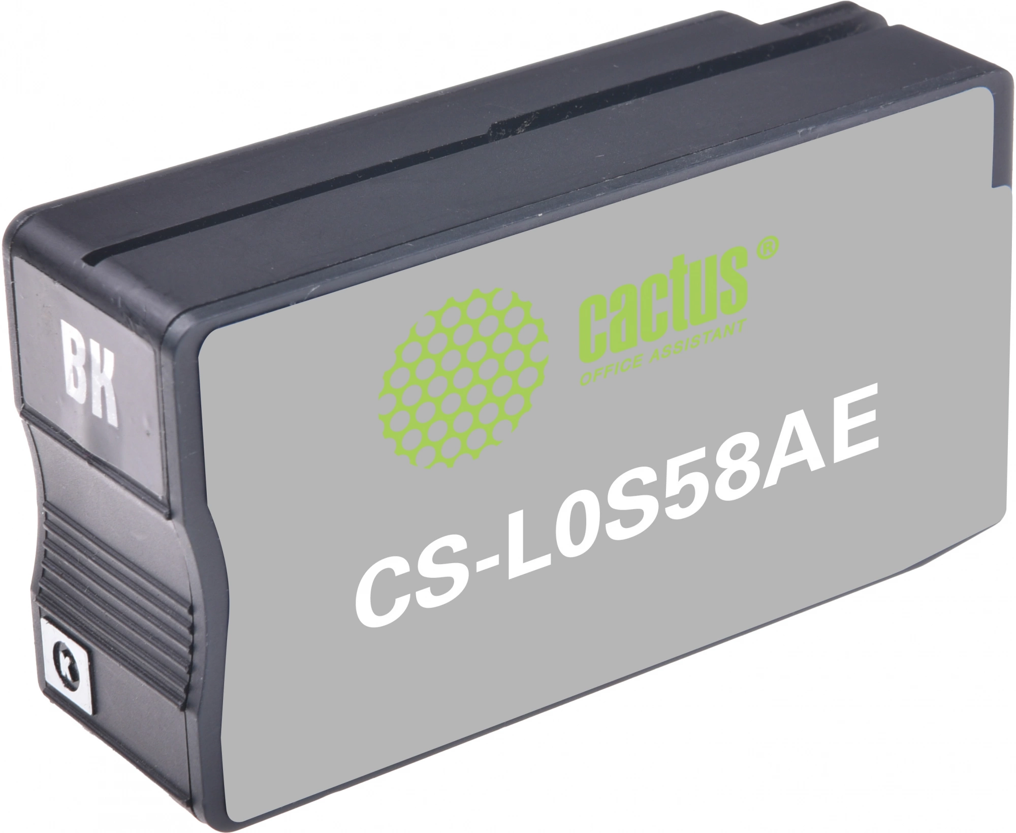 Картридж струйный Cactus CS-L0S58AE 953 черный пигментный (30мл) для HP OJ 7720 Pro/7730/7740/8210 с чипом