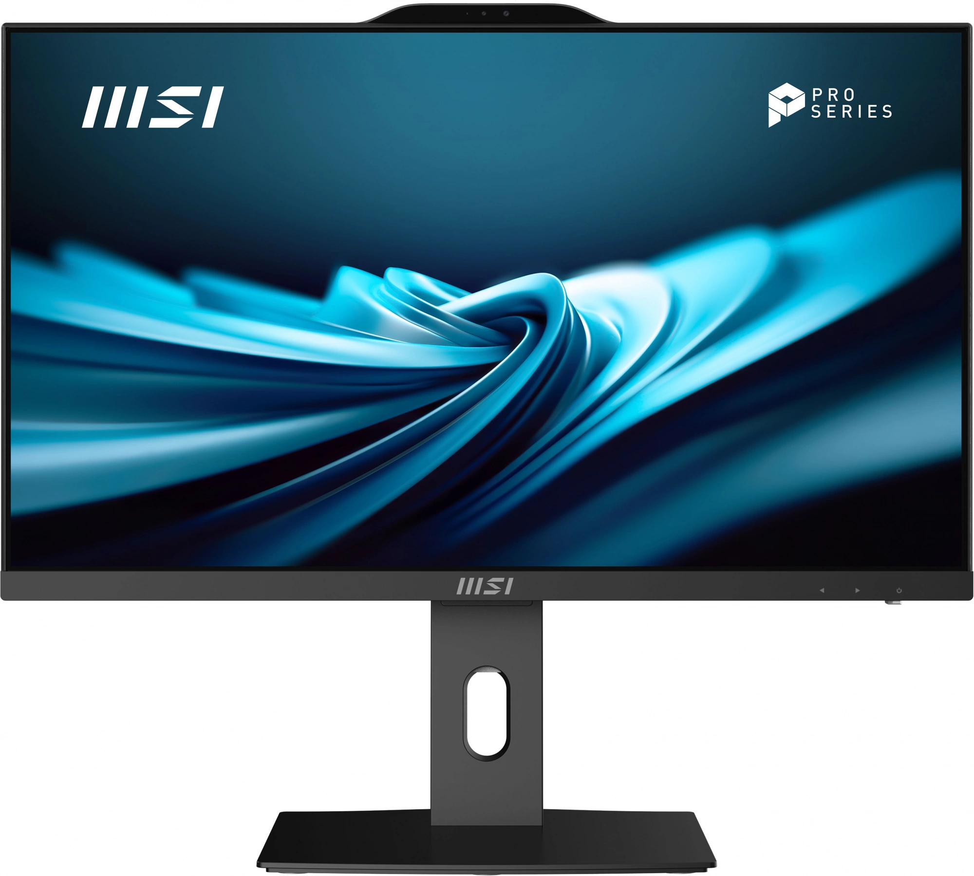 Моноблок MSI Pro AP242P 14M-653RU 23.8" Full HD i5 14400 (2.5) 16Gb SSD512Gb UHDG 730 Windows 11 Pro GbitEth WiFi BT 120W клавиатура мышь Cam черный 1920x1080