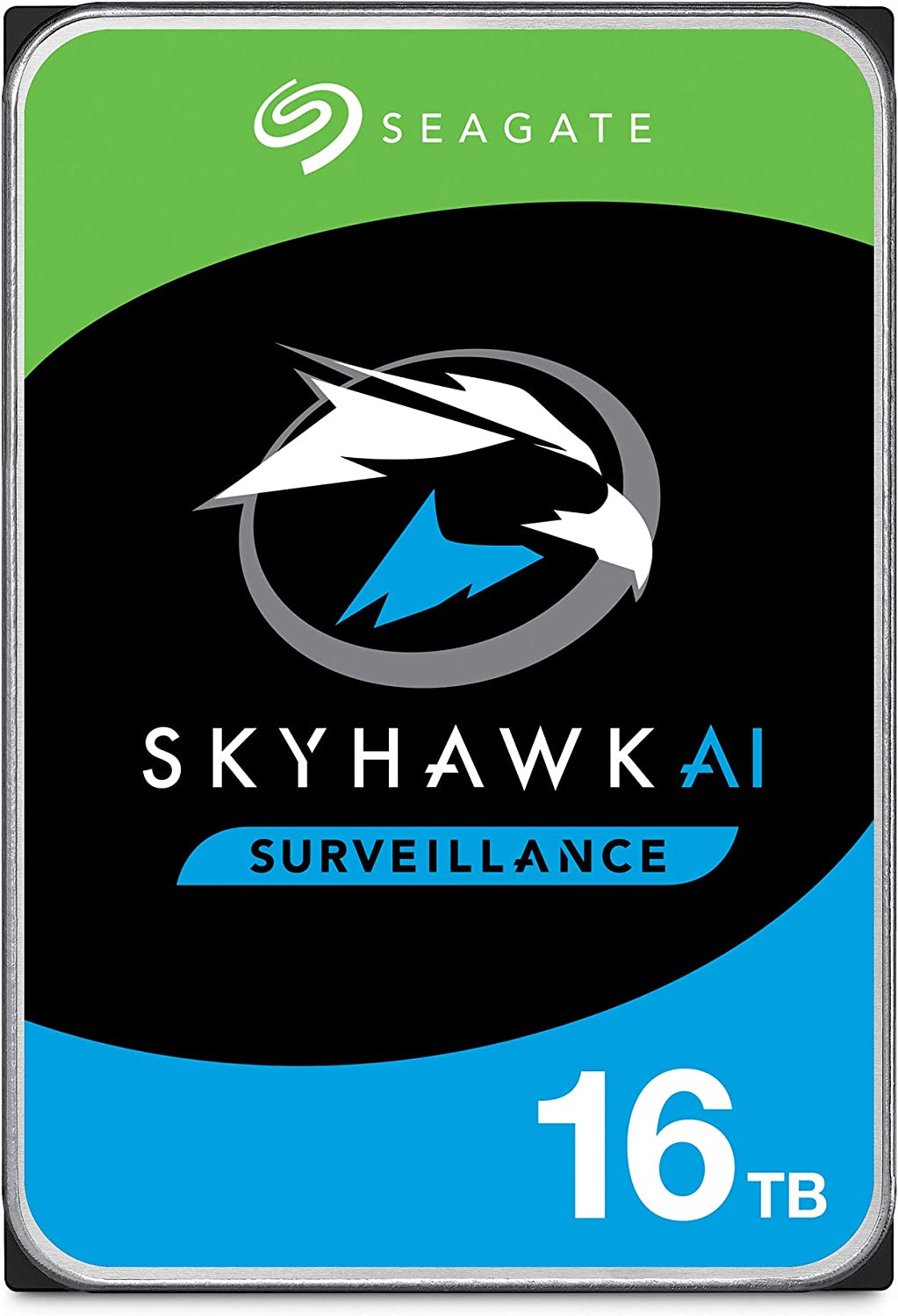 Жесткий диск Seagate SATA-III 16TB ST16000VE002 Surveillance SkyHawkAI (7200rpm) 256Mb 3.5"