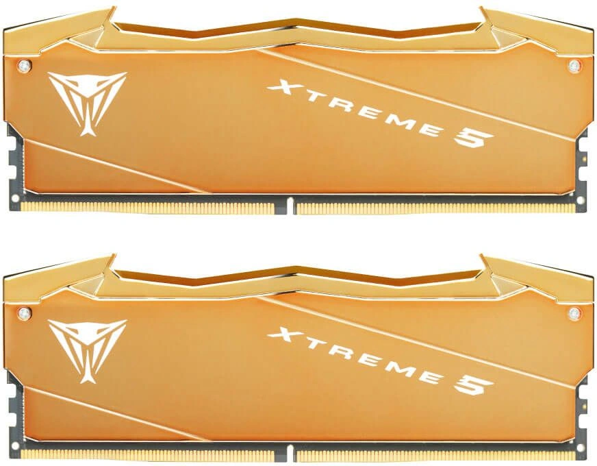 Память DDR5 2x32GB 6000MHz Patriot VXA564G6030K Viper Xtreme 5 Aurum RTL PC5-48000 CL30 DIMM 288-pin 1.35В dual rank Ret