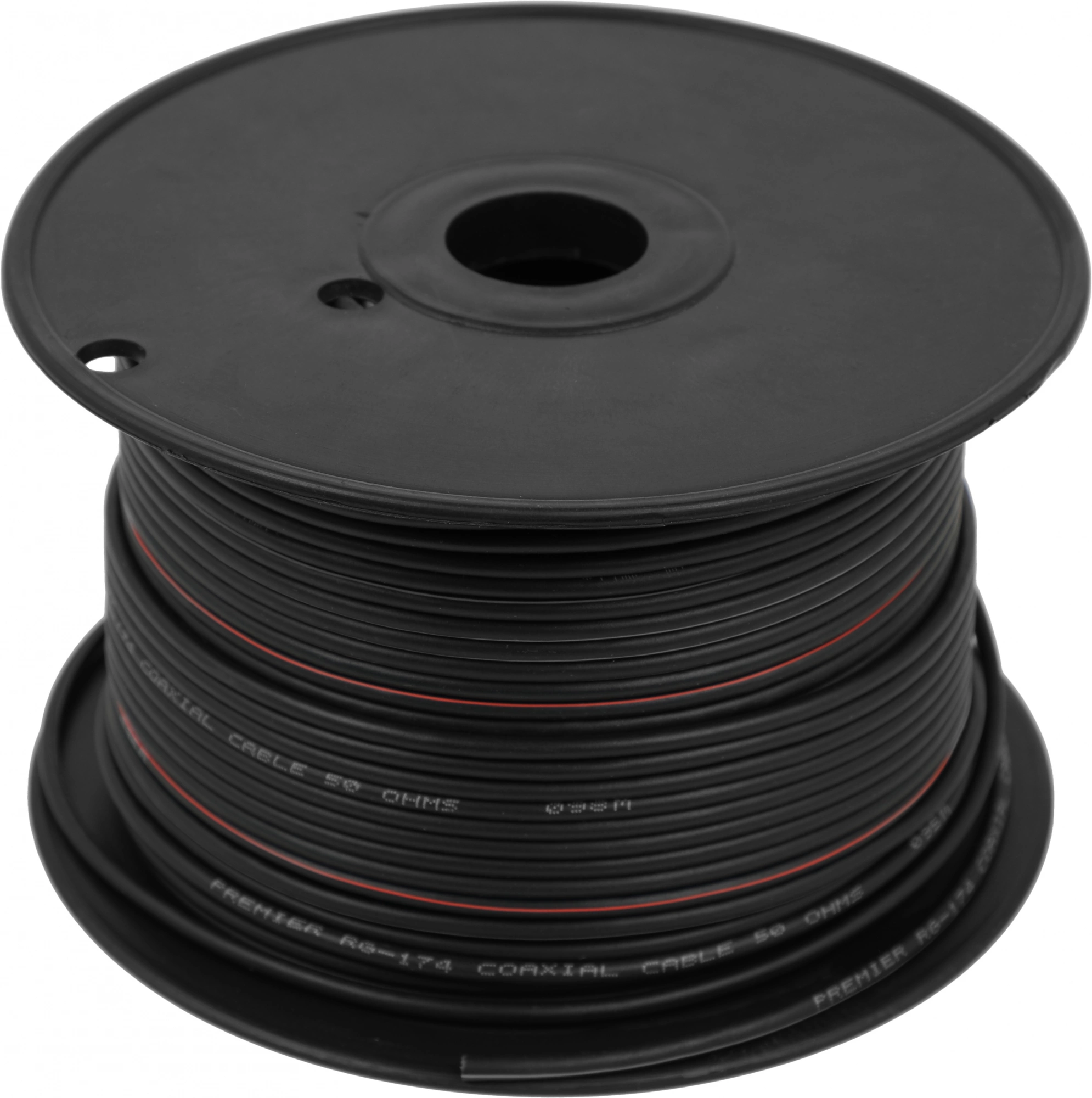 Кабель Premier RG-174/U BC BK 100м. черный (20-100 100)