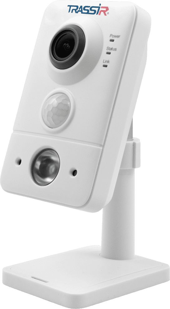 Камера видеонаблюдения IP Trassir TR-D7121IR1 v6 1.9-1.9мм цв. корп.:белый