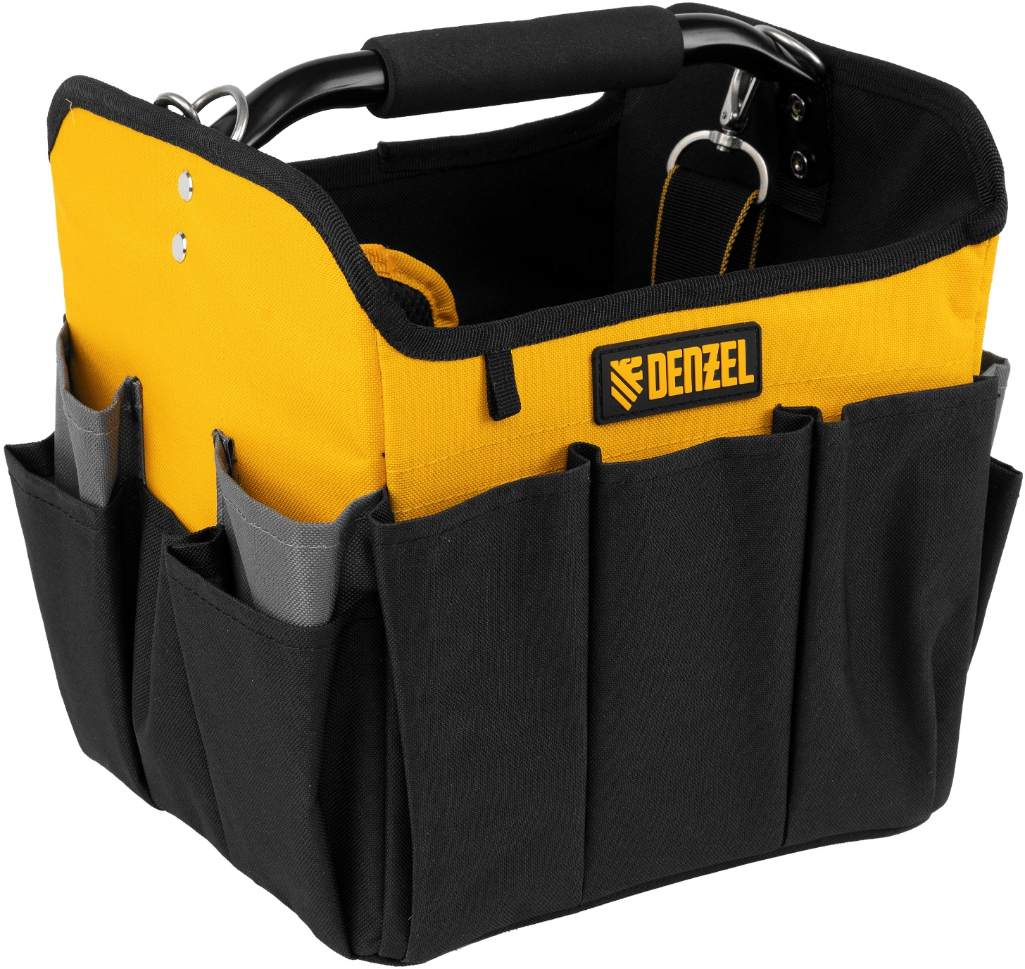 Сумка для инструментов Denzel 90294 12л 1отд. 22карм. черный/желтый