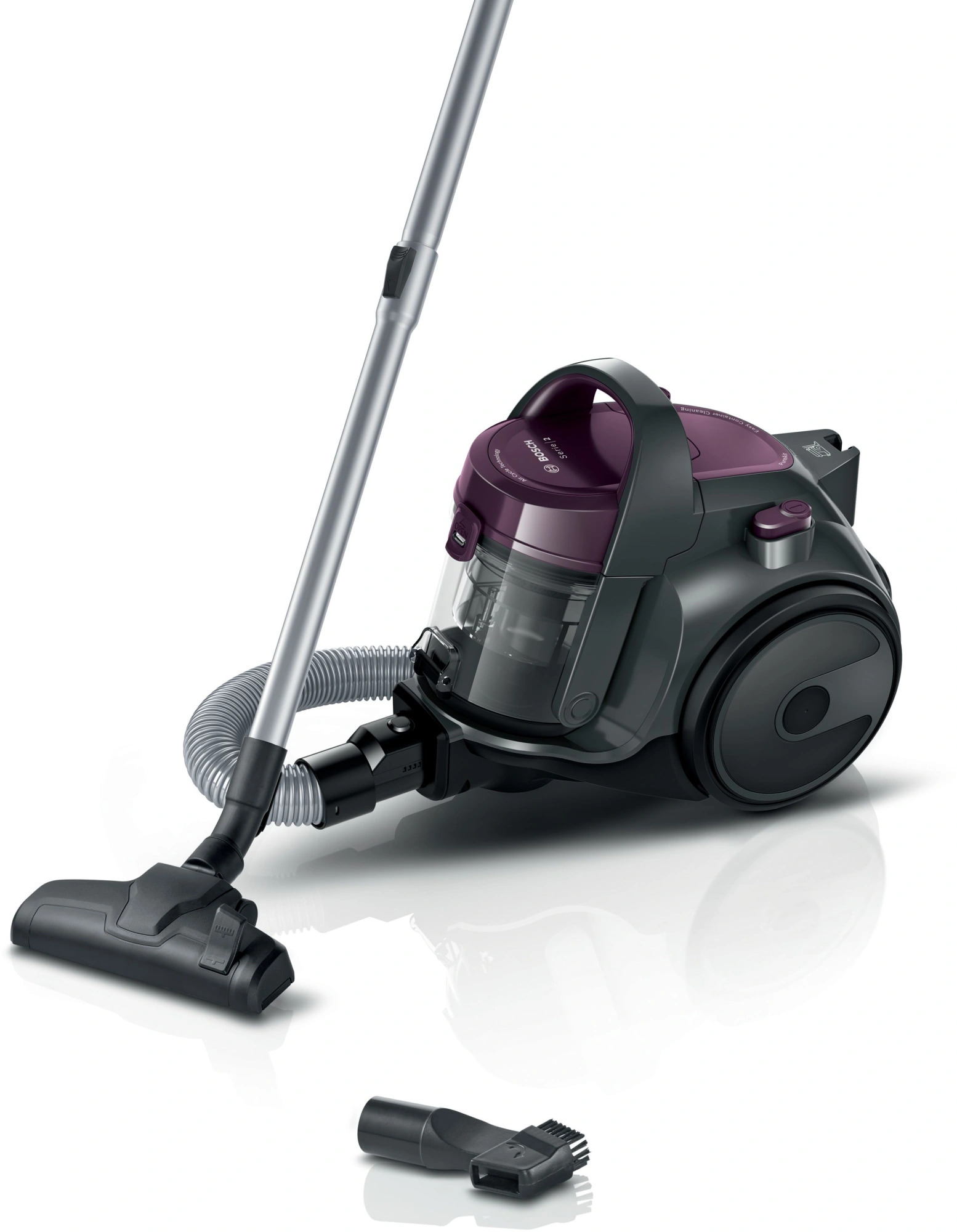Пылесос Bosch BGC05AAA1 700Вт фиолетовый/черный Пылесос Bosch BGC05AAA1 700Вт фиолетовый/черный