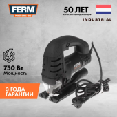 Лобзик Ferm JSM1025P +1пил. 750Вт 2800ходов/мин от электросети