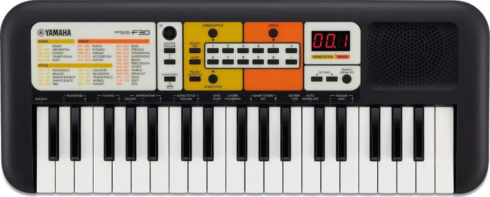 Синтезатор Yamaha PSS-F30 37клав. черный