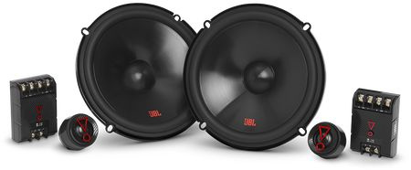Колонки автомобильные JBL Stage3 607CF (без решетки) 250Вт 92дБ 3Ом 16.5см (6 1/2дюйм) (ком.:4кол.) компонентные двухполосные