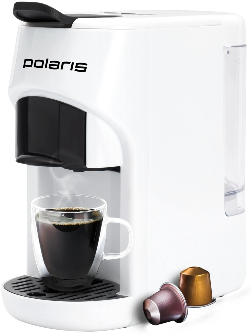 Кофемашина Polaris PCM 2034 1450Вт белый
