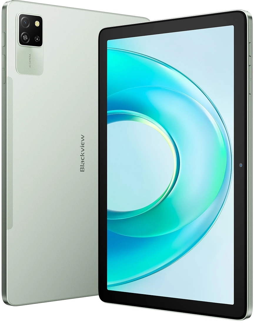 Планшет Blackview Tab60 Pro T606 (1.6) 8C RAM8Gb ROM128Gb 10.1" IPS 1280x800 4G Android 14 зеленый 8Mpix 5Mpix BT WiFi microSD 1Tb 7700mAh 450hrs