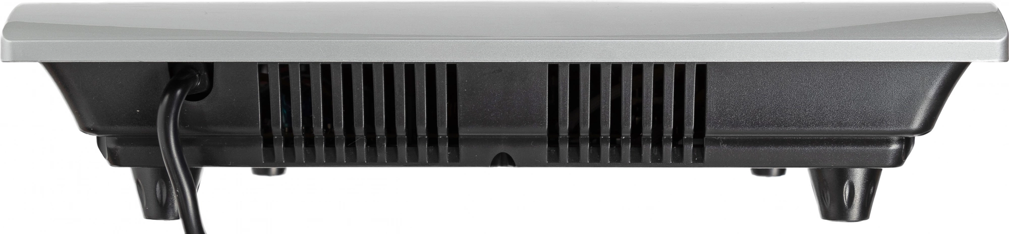 Плита Индукционная Hyundai HYC-0103 серебристый/черный стеклокерамика (настольная)