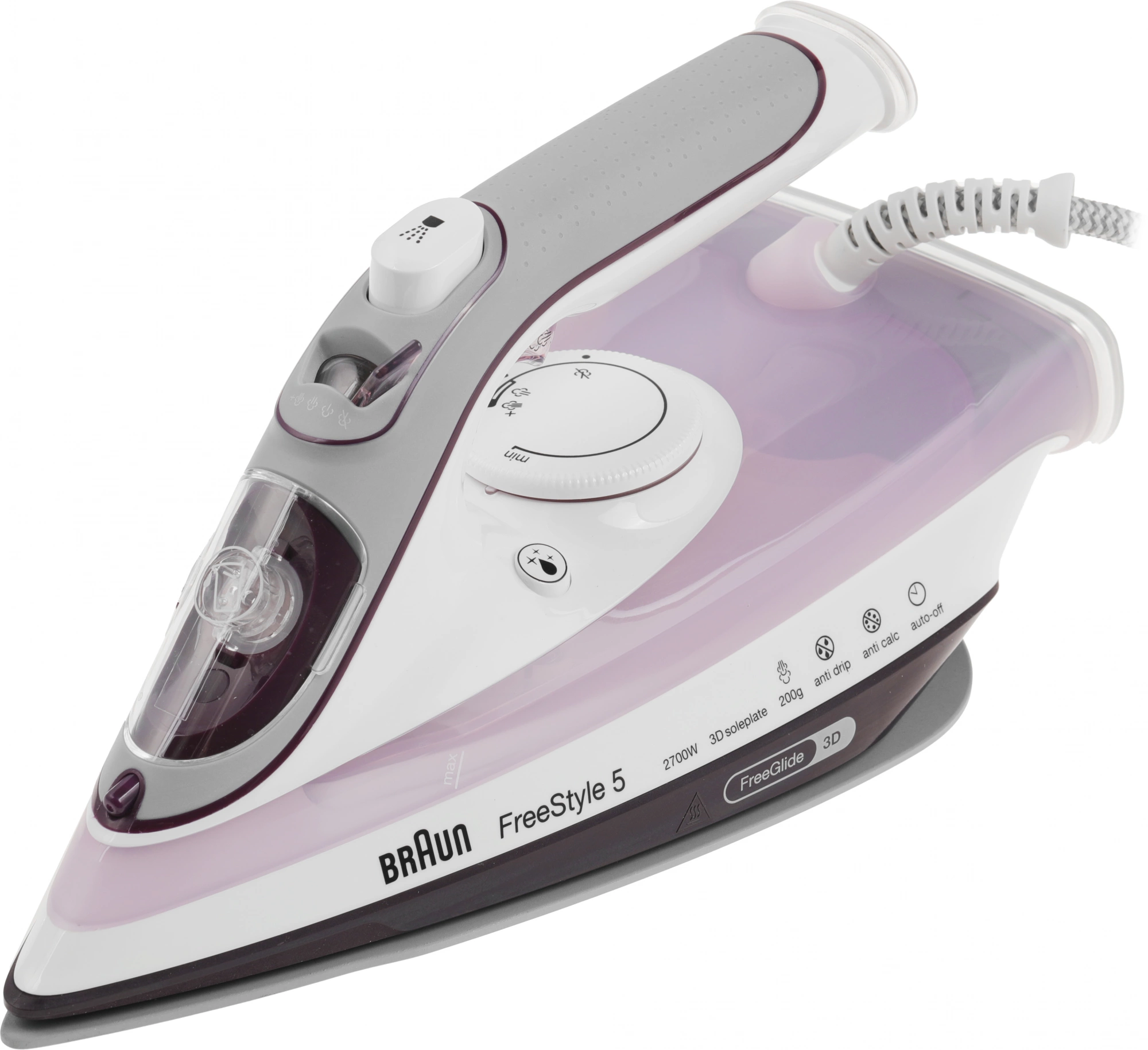 Утюг Braun SI5037VI 2700Вт белый/бронзовый