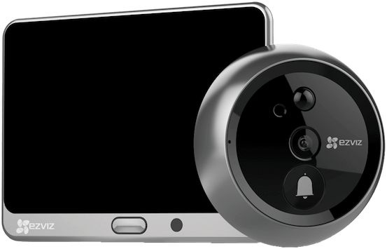Видеоглазок Ezviz DP2C серебристый