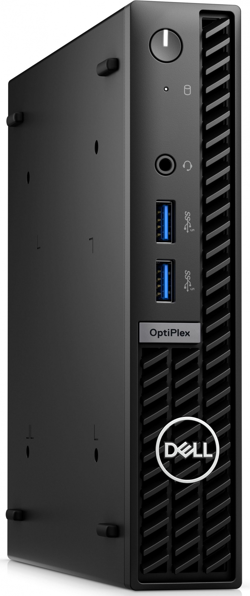 Неттоп Dell Optiplex 7010 Micro i5 13500T (1.6) 16Gb SSD512Gb UHDG 770 Linux Ubuntu GbitEth WiFi BT 260W мышь клавиатура черный (7010-5650)