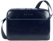 Сумка-мессенджер Piquadro Blue Square CA5086B2/BLU2 темно-синяя натур.кожа