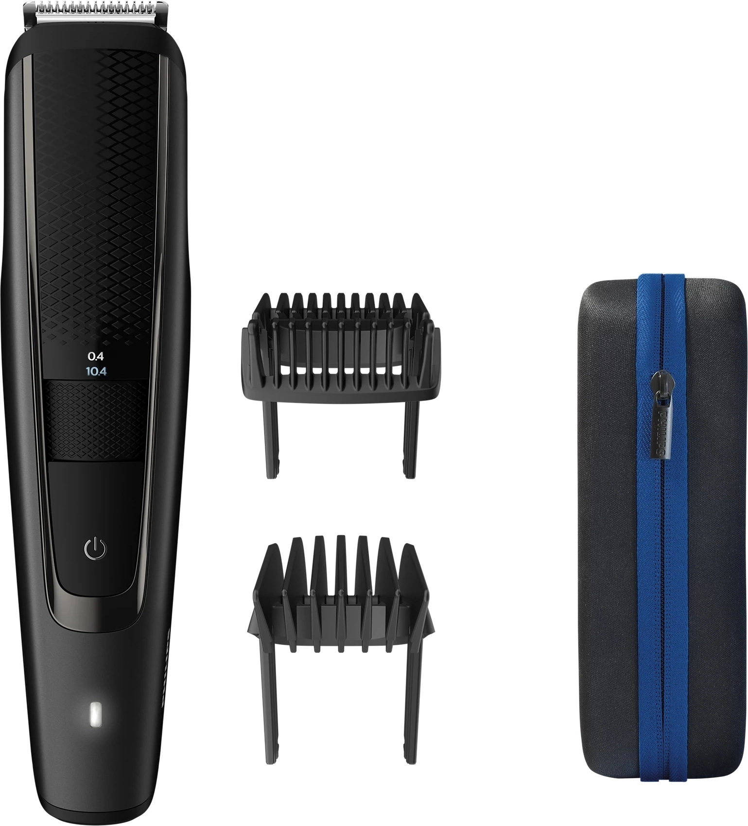 Триммер Philips BT5515/70 черный (насадок в компл:3шт)