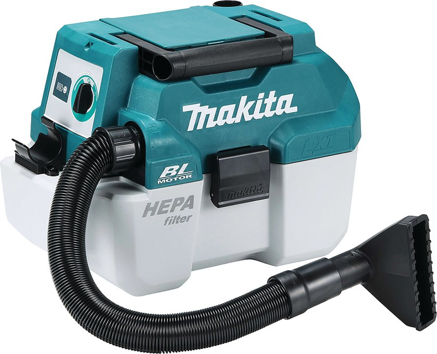 Строительный пылесос Makita DVC750LZ (уборка: сухая/влажная) синий