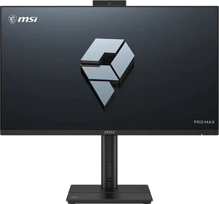 Моноблок MSI Pro MAX 27P Z 8MG-006 27" Full HD Ryzen 5 220 (3.2) 16Gb SSD512Gb RGr без ОС WiFi BT клавиатура мышь Cam черный 1920x1080