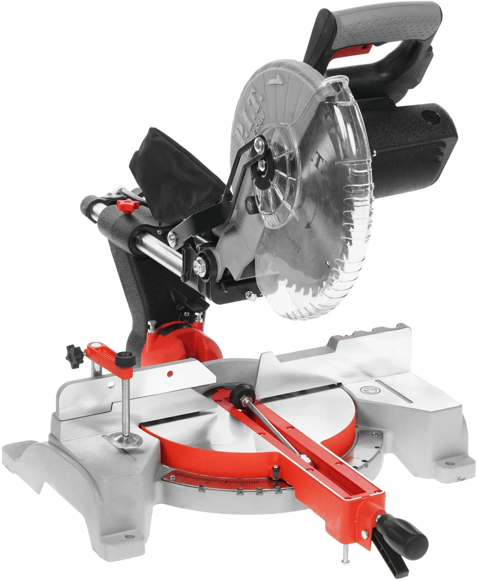 Торцовочная пила P.I.T. PCM255-C2 1600Вт 4600об/мин d=255мм