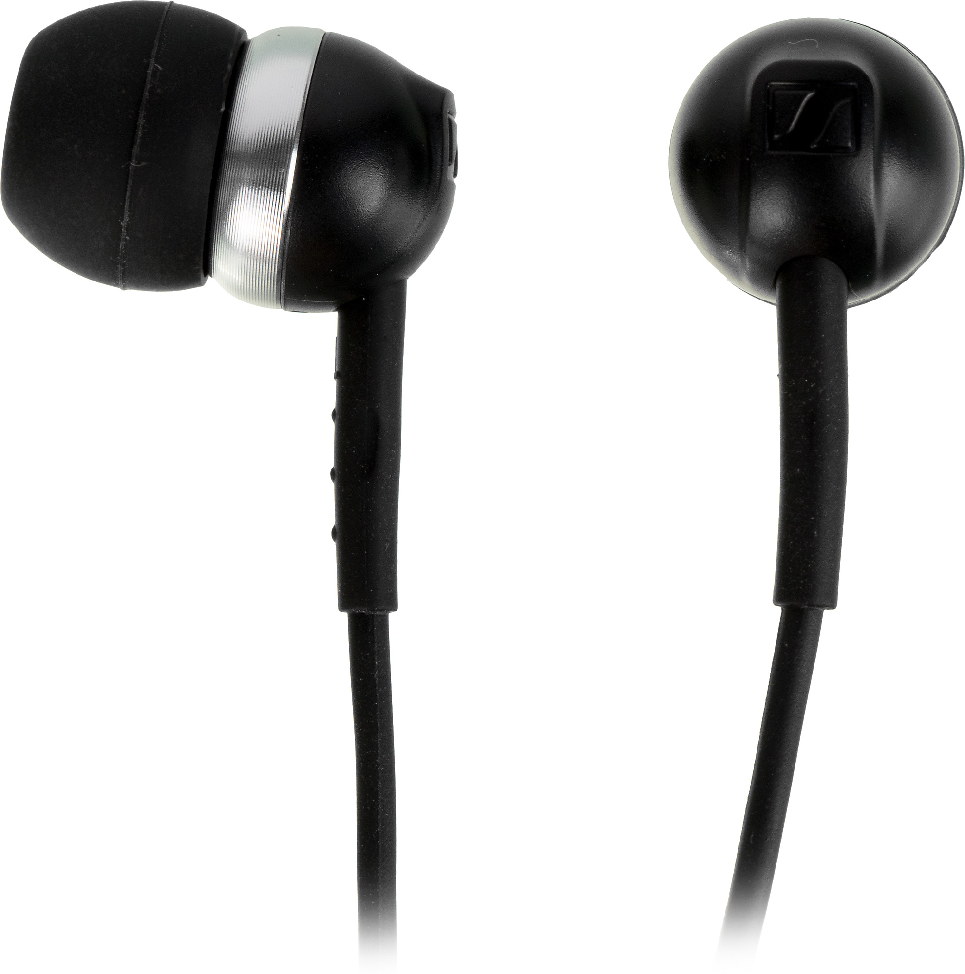Гарнитура вкладыши Sennheiser CX 80S 1.2м черный проводные в ушной раковине (508896)