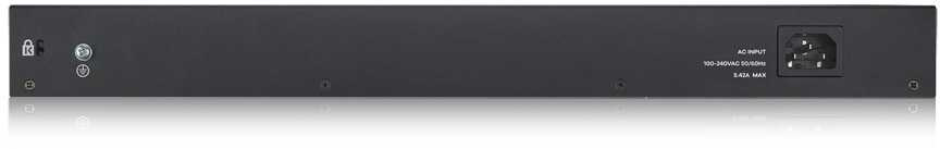 Коммутатор Zyxel GS192048HPV2-EU0101F (L2) 44x1Гбит/с 4xКомбо(1000BASE-T/SFP) 2SFP 48PoE+ 375W управляемый