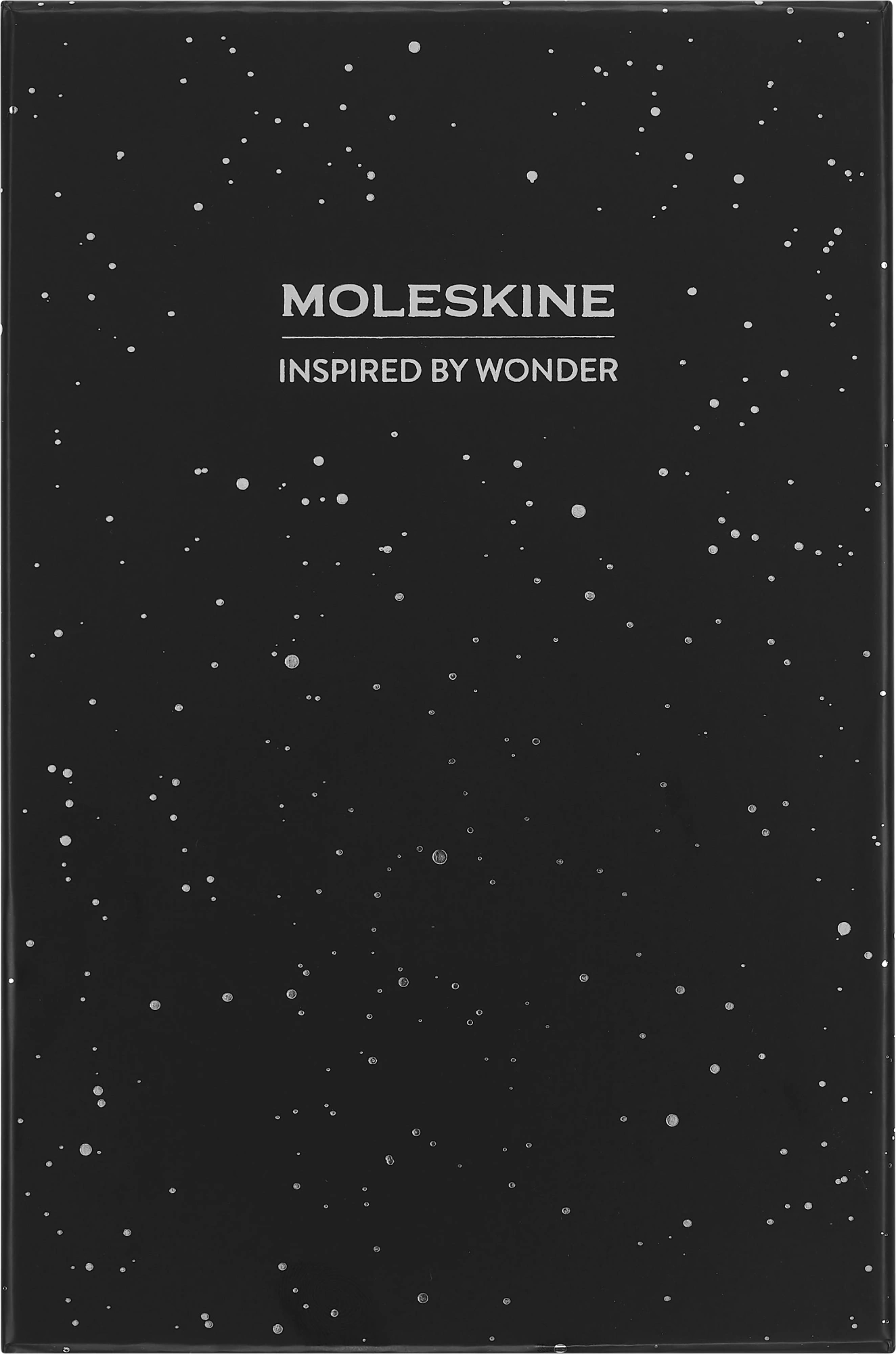 Блокнот Moleskine LIMITED EDITION NASA-INSPIRED SKBOXL7063S1 Large 130х210мм 176стр. линейка подар.кор. серебристый Moon