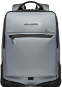 Рюкзак Piquadro Corner 2.0 CA6464C2OW/MGR серебристый/черный полиуретан