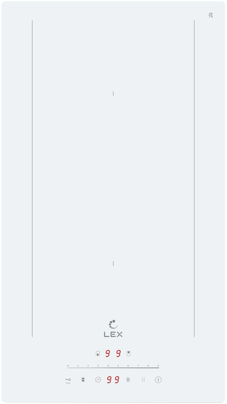 Индукционная варочная поверхность Lex EVI 321A WH белый