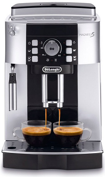 Кофемашина Delonghi Magnifica S ECAM21.117.SB 1450Вт серебристый/черный
