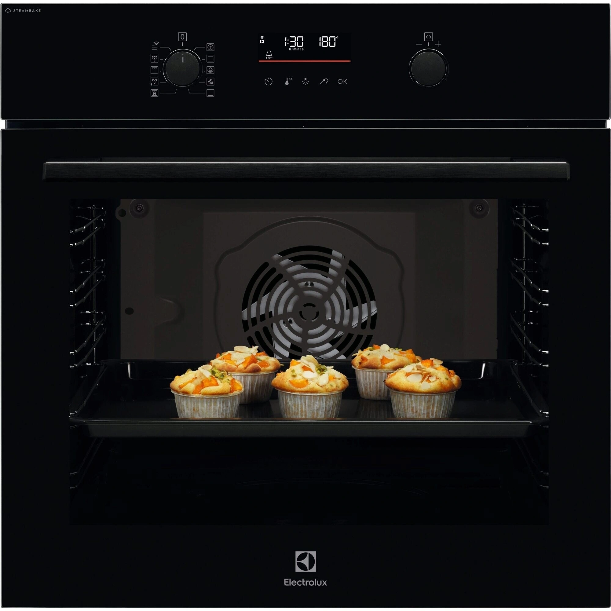 Духовой шкаф Электрический Electrolux LOD6F77WZ черный