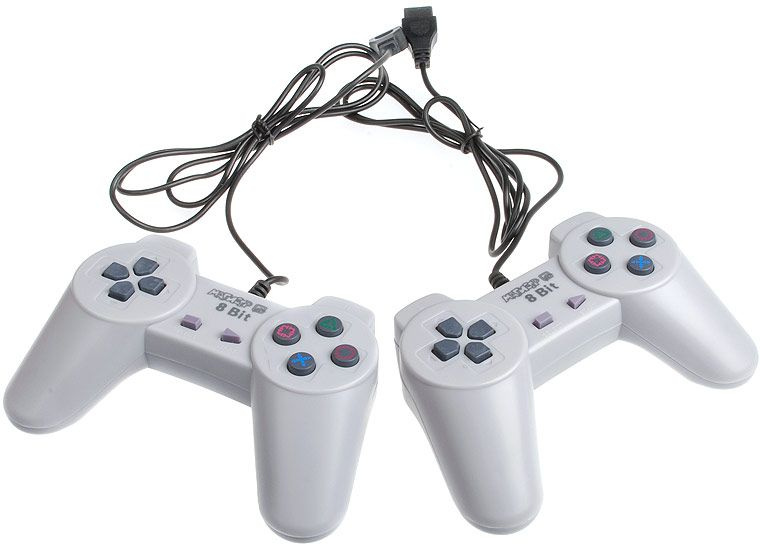 Джойстик Dendy 07-JS серый для: Dendy