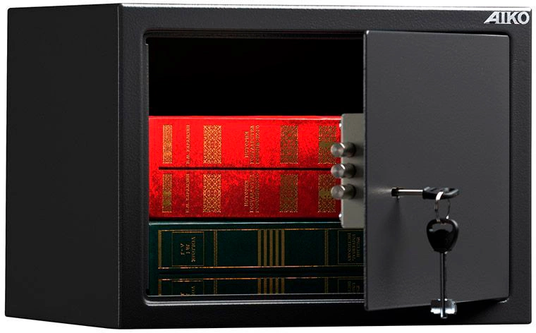 Сейф мебельный Aiko T 250 KL 250x350x250мм ключевой (S10399212114)