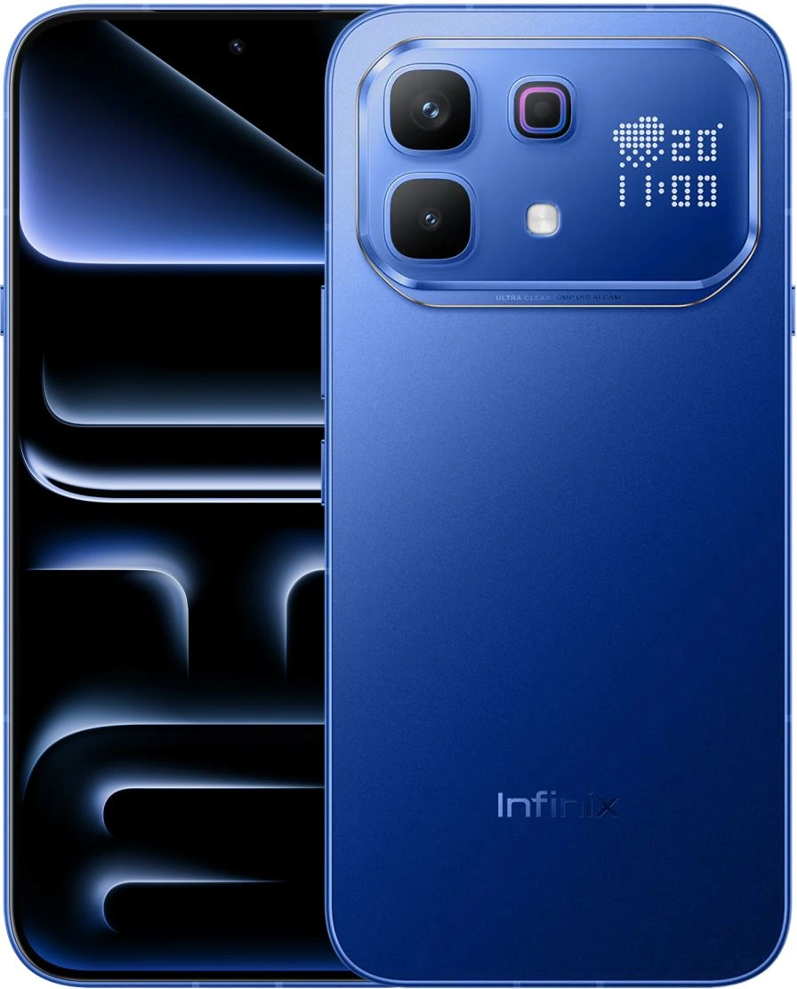 Смартфон Infinix X6878 Note 60 Pro 256Gb 8Gb синий моноблок 3G 4G 2Sim 6.78" 1208x2644 Android 16 50Mpix 802.11 a/b/g/n/ac/ax NFC GPS GSM900/1800 GSM1900 Protect FM