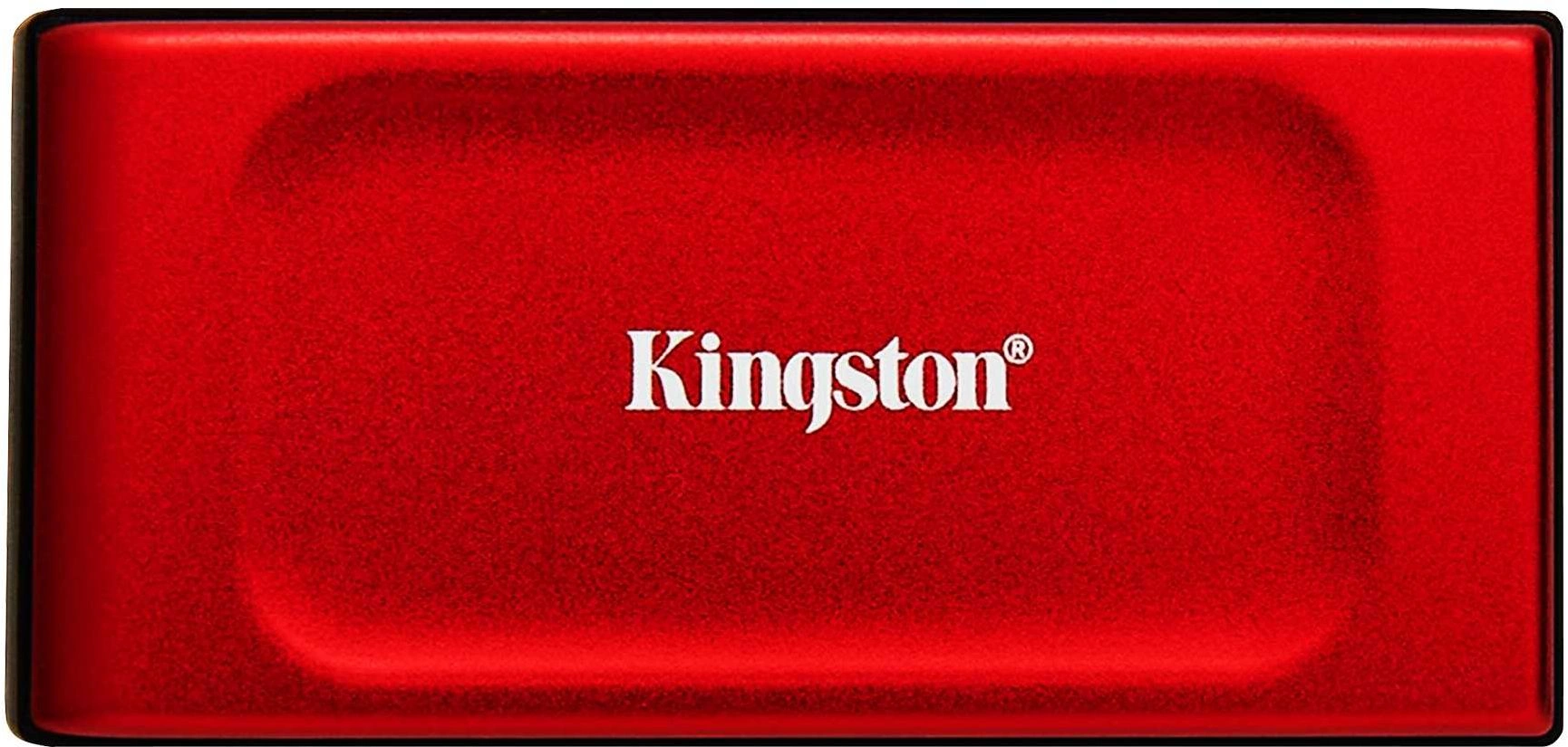 Накопитель SSD Kingston USB-C 1TB SXS1000R/1000G XS1000 1.8" красный