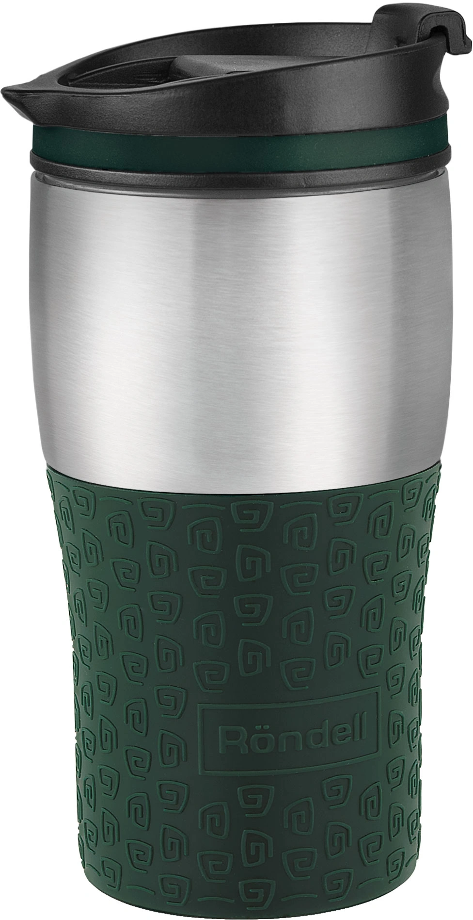 Термокружка для напитков Rondell Aventura RDS-1816 0.32л. морская волна картонная коробка