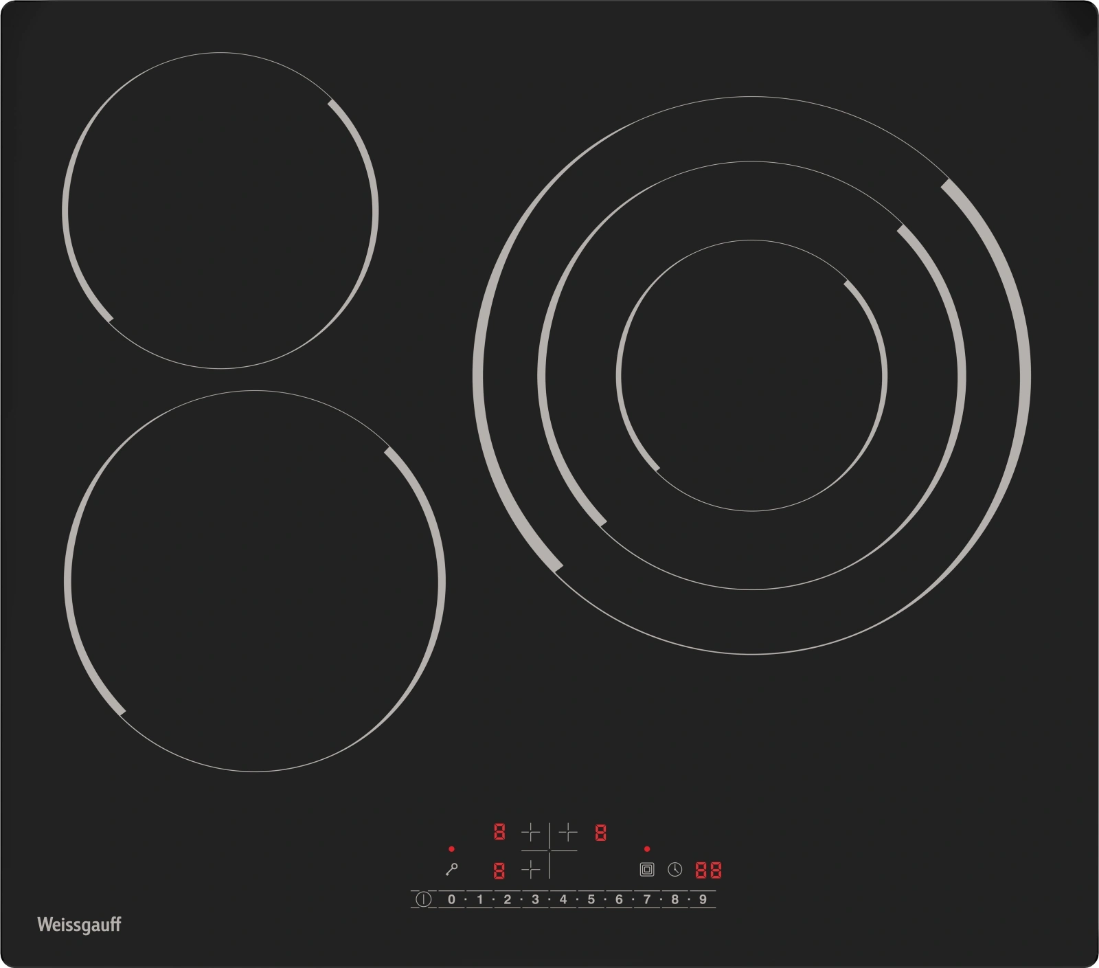 Варочная поверхность Weissgauff HV 633 BS черный