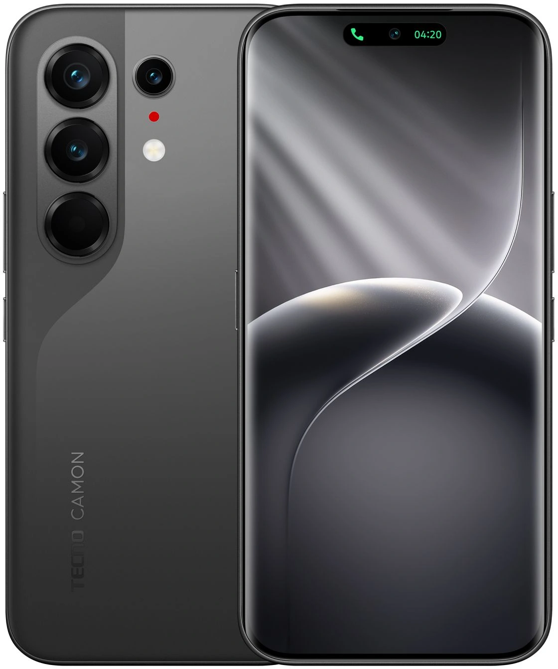 Смартфон Tecno Camon 50 Ultra 5G 256Gb 8Gb черный моноблок 3G 4G 2Sim 6.78" 1208x2644 Android 16 50Mpix 802.11 a/b/g/n/ac/ax NFC GPS GSM900/1800 GSM1900 Protect FM