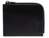 Чехол для кредитных карт Piquadro Blue Square PP6860B2R/N черный натур.кожа
