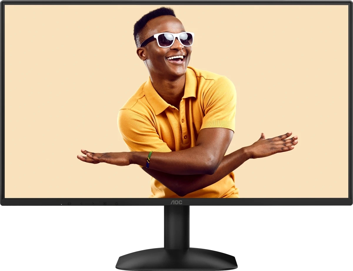 Монитор AOC 23.8" 24B31H черный IPS LED 16:9 HDMI матовая 1500:1 300cd 178гр/178гр 1920x1080 120Hz VGA FHD