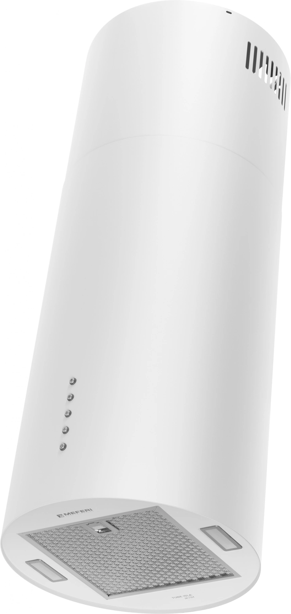 Вытяжка каминная Meferi Ultra TUBE35WH ISLA белый управление: электронное (1 мотор)