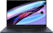 Ноутбук Asus Zenbook Pro 14 OLED UX6404VI-P1125X Core i9 13900H 32Gb SSD2Tb NVIDIA GeForce RTX4070 8Gb 14.5" OLED Touch 2.8K (2880x1800) Windows 11 Professional black WiFi BT Cam Bag (90NB0Z81-M00560)