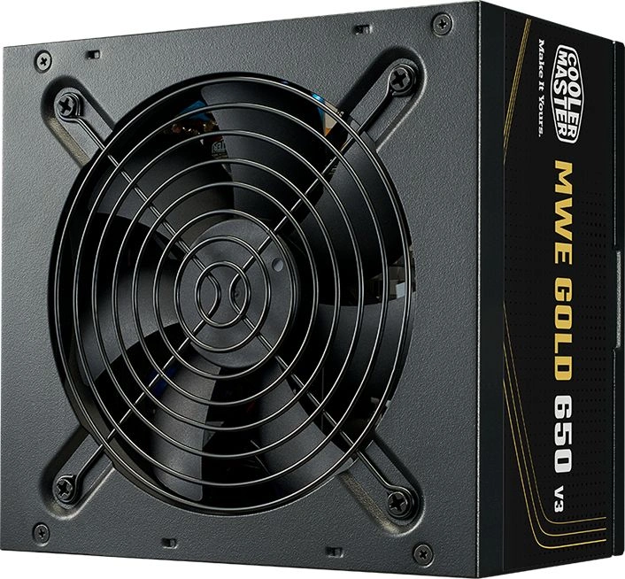 Блок питания Cooler Master ATX 650W Gold V3 Gen.5 80+ gold 24pin APFC 120mm fan 6xSATA RTL