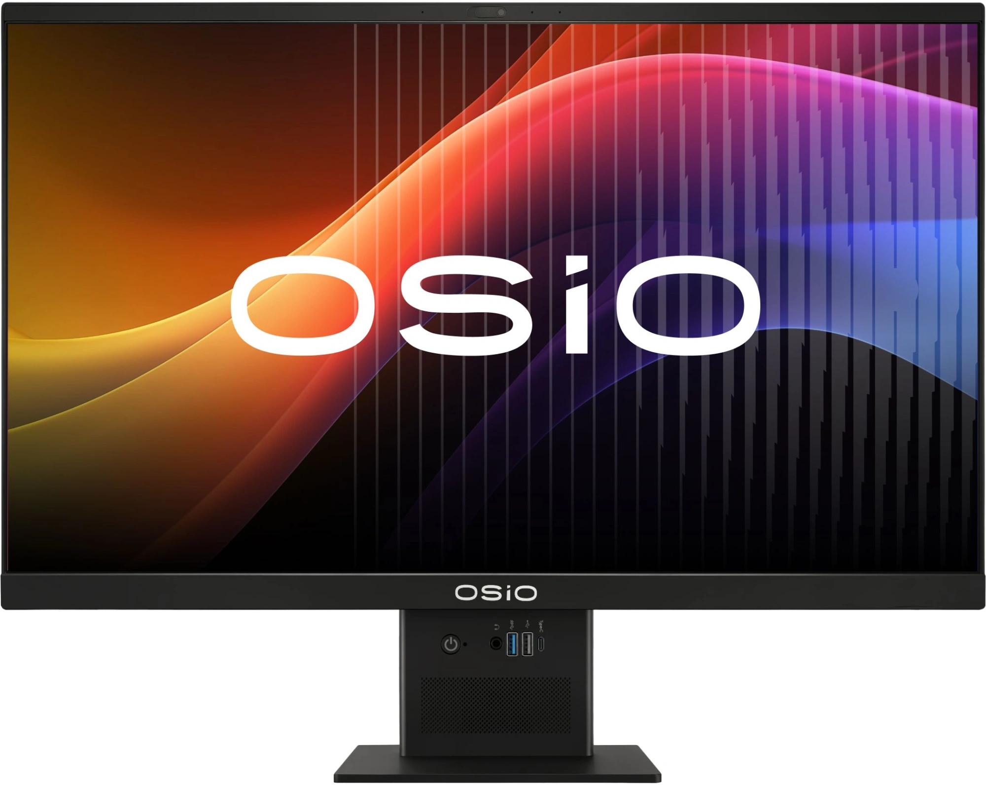 Моноблок Osio BaseLine B240i-024b 23.8" Full HD i3 1115G4 (3) 16Gb SSD512Gb UHDG без ОС GbitEth WiFi BT 84W Cam черный 1920x1080 (RUS)