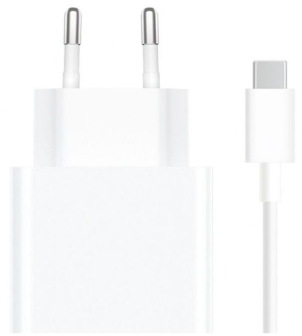 Сетевое зар./устр. Xiaomi 33W Charging Combo (Type-A) EU 33W 3A (PD) USB универсальное белый (BHR6039EU)