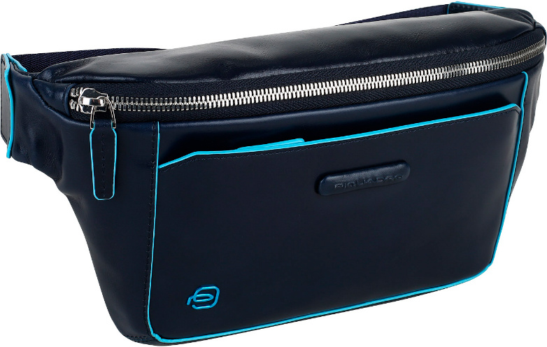 Сумка поясная Piquadro Blue Square CA2174B2/BLU2 синяя натур.кожа