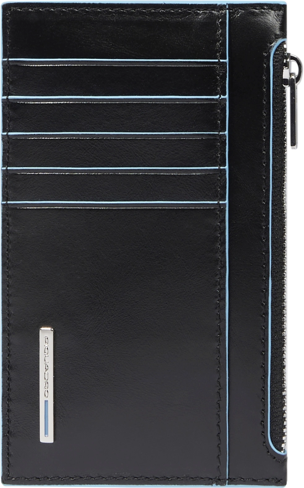 Чехол для кредитных карт Piquadro Blue Square PP6561B2R/N черный натур.кожа