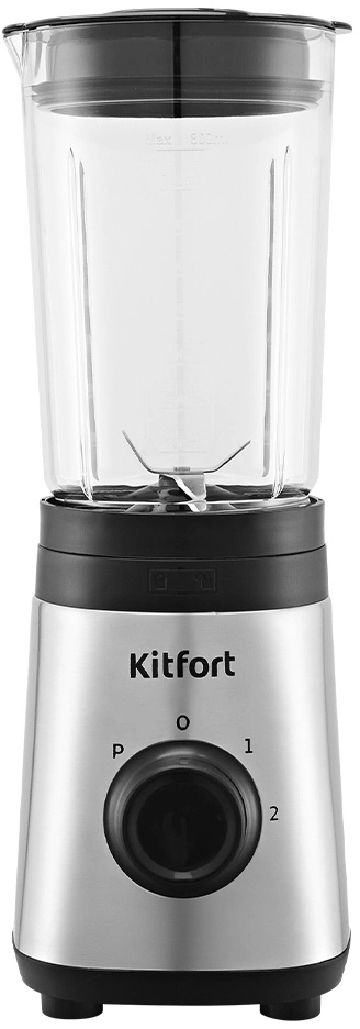 Блендер стационарный Kitfort КТ-3570 305Вт нержавеющая сталь/черный